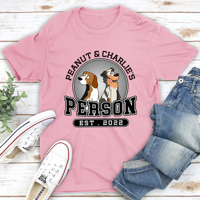 Dog Person - Personalized Custom Unisex T-shirt