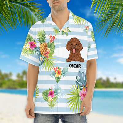 Dog Summer - Personalized Custom Hawaiian Shirt
