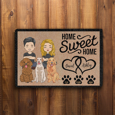 Home Sweet Home - Personalized Custom Doormat