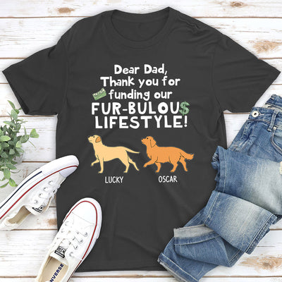 My Furbulous Lifestyle - Personalized Custom Unisex T-shirt