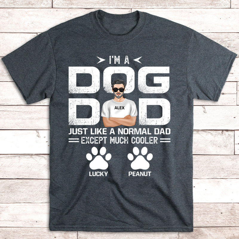 I‘m A Dog Dad - Personalized Custom Unisex T-shirt