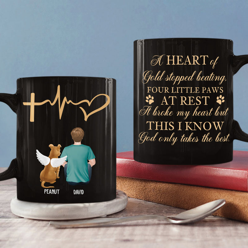 A Heart Of Gold - Personalized Custom Coffee Mug