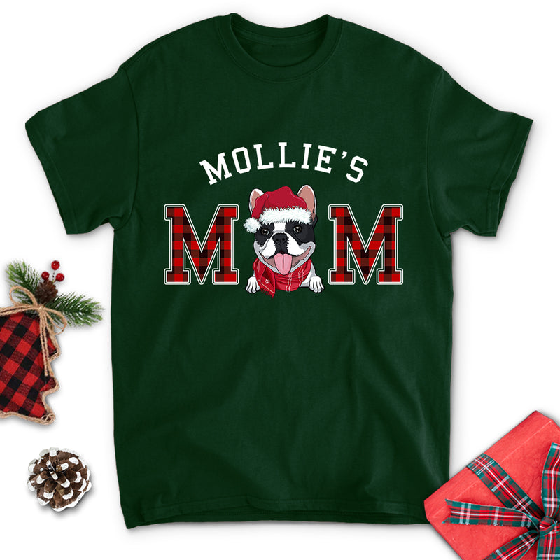 Christmas Dog Dad/Mom Basic - Personalized Custom Unisex T-shirt