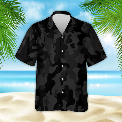 Dog Property Camouflage - Personalized Custom Hawaiian Shirt