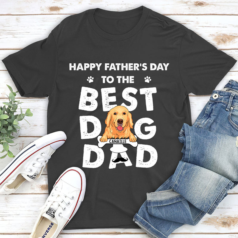 Father‘s Day Dog - Personalized Custom Unisex T-shirt