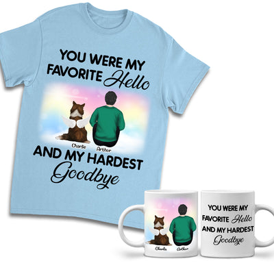 My Favorite Hello - Matching T-shirt & Mug Set