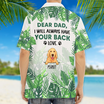 Always Have Your Back - Personalized Custom Hawaiian Shirt