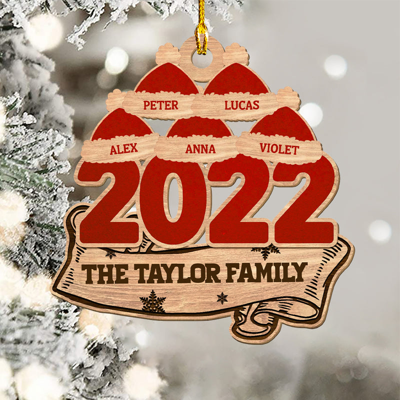 Gathering 2022 - Personalized Custom 1-layered Wood Ornament