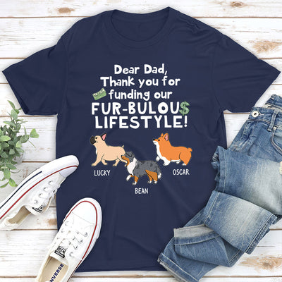 My Furbulous Lifestyle - Personalized Custom Unisex T-shirt