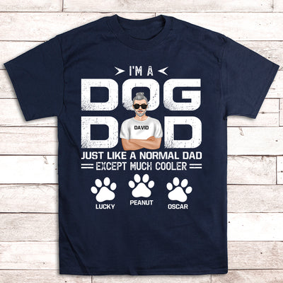 I‘m A Dog Dad - Personalized Custom Unisex T-shirt