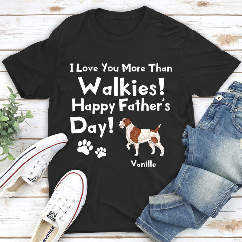 Love Walkies - Personalized Custom Unisex T-shirt