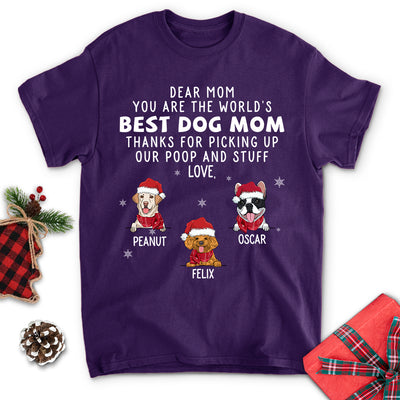 Thank You Dog Dad Mom - Personalized Custom Unisex T-shirt