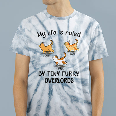 Cats Rule My Life - Personalized Custom All-over-print T-shirt