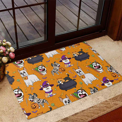 Pattern Dog Halloween - Doormat