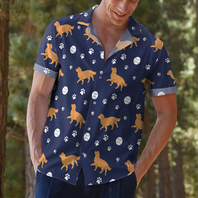 Dog Seamless Pattern - Personalized Custom Hawaiian Shirt