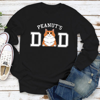 Cat Mom/Dad Basic - Personalized Custom Long Sleeve T-shirt