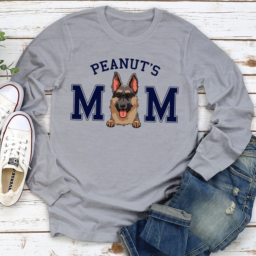 Dog Mom/Dad Basic - Personalized Custom Long Sleeve T-shirt