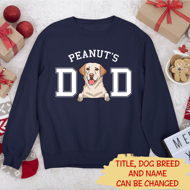 Dog Dad/Mom Basic - Personalized Custom Sweatshirt