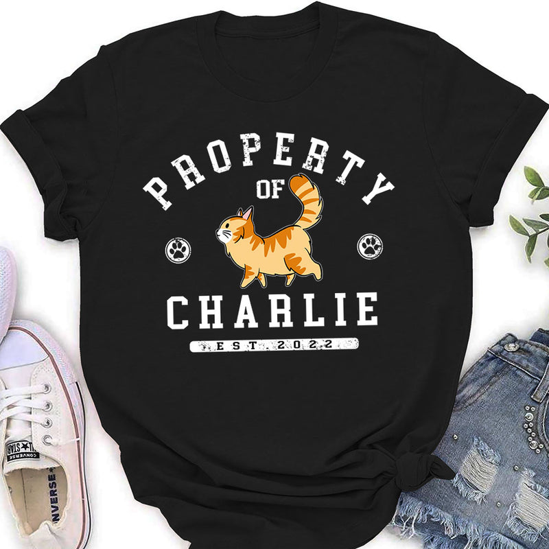 Cat Property - Personalized Custom Women&