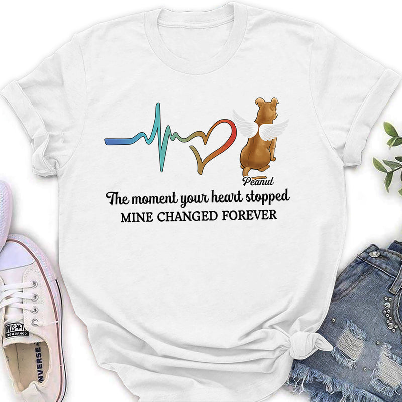 The Moment Your Heart Stopped - Personalized Custom Women&