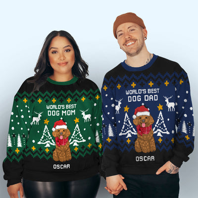 Christmas Is Better With Dog - Personalized Custom All-Over-Print Sweatshirt