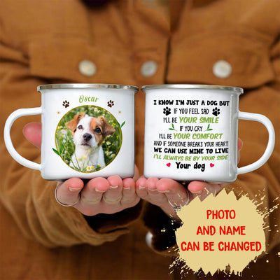 I'll Always Be Your Smile - Personalized Custom Photo Campfire Mug