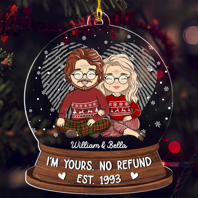 No Refund - Personalized Custom Acrylic Ornament