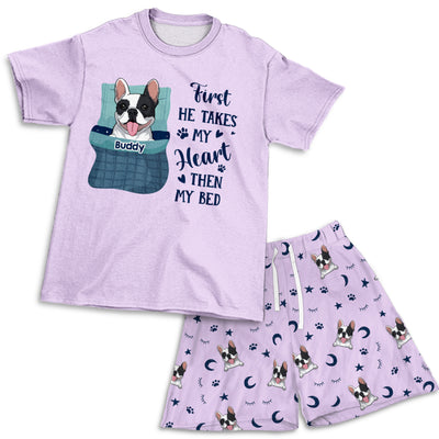 Take My Heart - Personalized Custom Short Pajama Set
