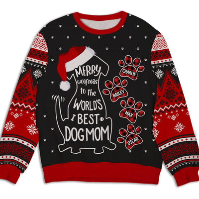 Dog Shape - Personalized Custom All-Over-Print Sweatshirt