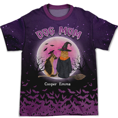 Mom Halloween - Personalized Custom All-over-print T-shirt