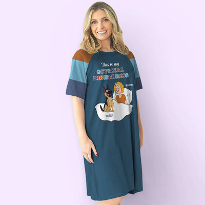 Official Nightdress - Personalized Custom 3/4 Sleeve Dress