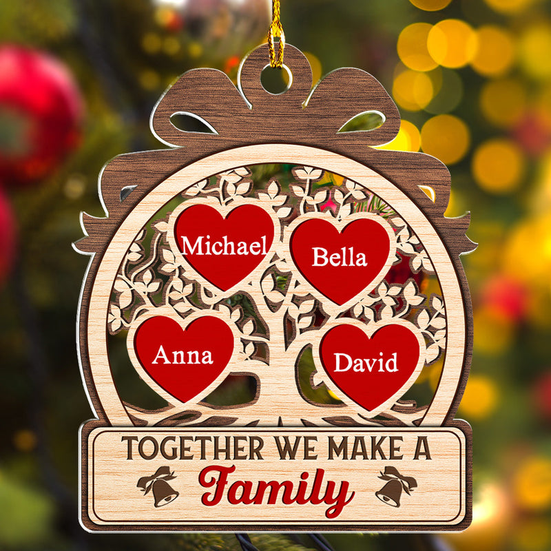 Together We Make - Personalized Custom Acrylic Ornament