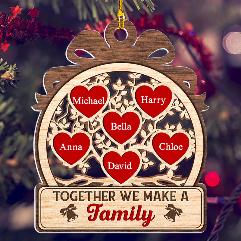 Together We Make - Personalized Custom Acrylic Ornament