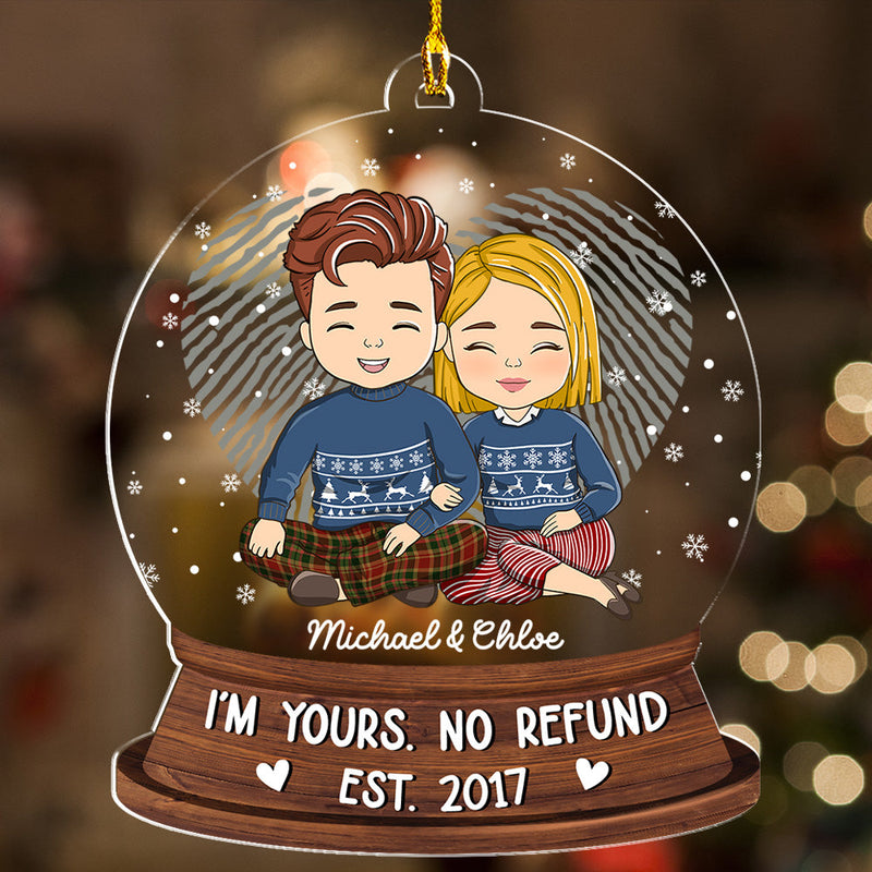 No Refund - Personalized Custom Acrylic Ornament