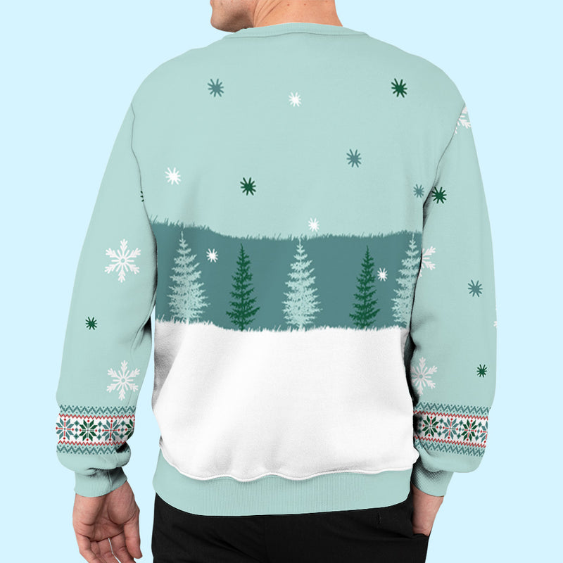 Dog Parents Mint - Personalized Custom All-Over-Print Sweatshirt