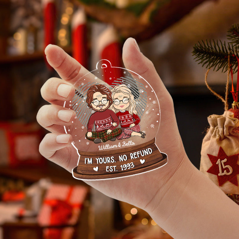 No Refund - Personalized Custom Acrylic Ornament