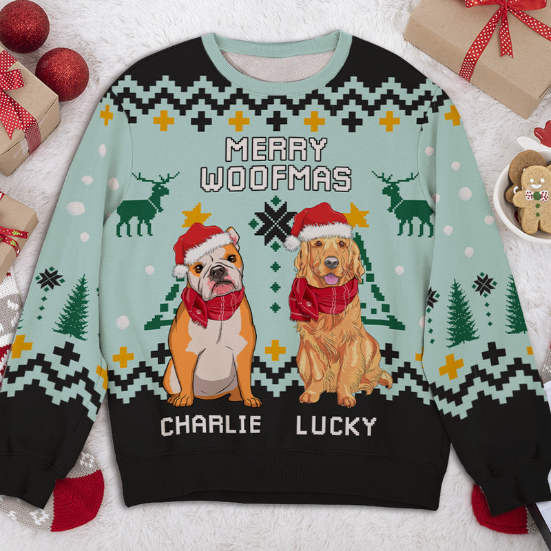 Christmas Is Better With Dog - Personalized Custom All-Over-Print Sweatshirt