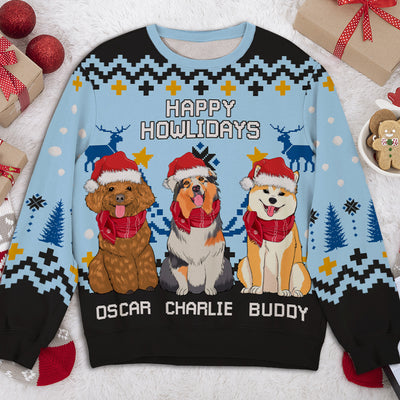 Christmas Is Better With Dog - Personalized Custom All-Over-Print Sweatshirt