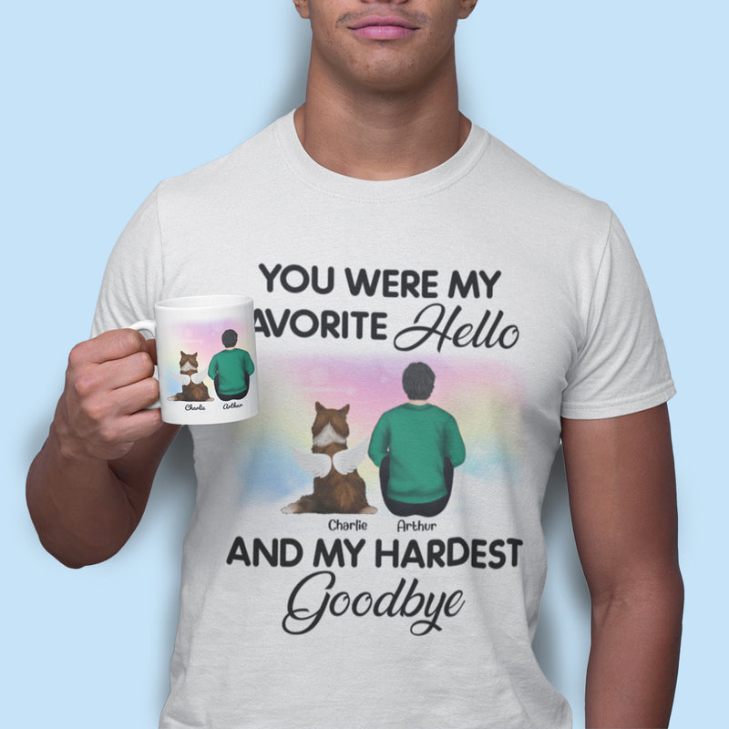 My Favorite Hello - Matching T-shirt & Mug Set