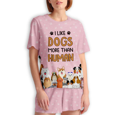 I Like Dogs - Short Pajama Set