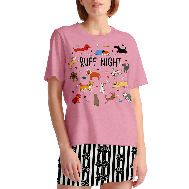 Ruff Night - Short Pajama Set