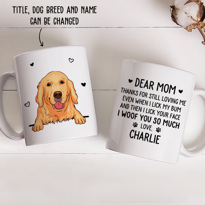 Lick Your Face - Personalized Custom Coffee Mug