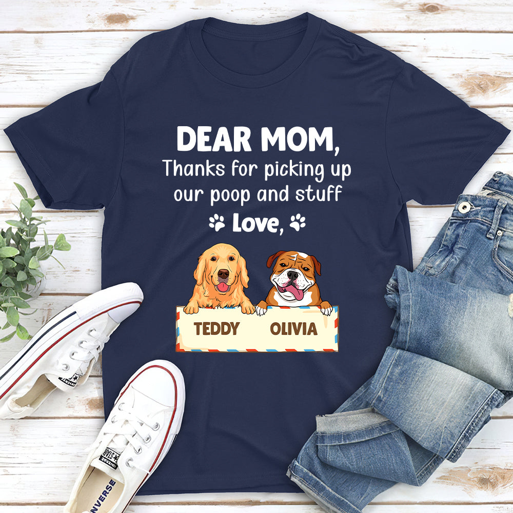 Letter To Mom - Personalized Custom Unisex T-shirt