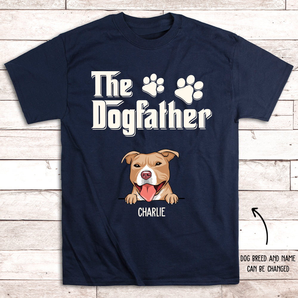 The Dogfather - Personalized Custom Unisex T-shirt – PAWSIONATE