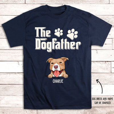 The Dogfather - Personalized Custom Premium T-shirt