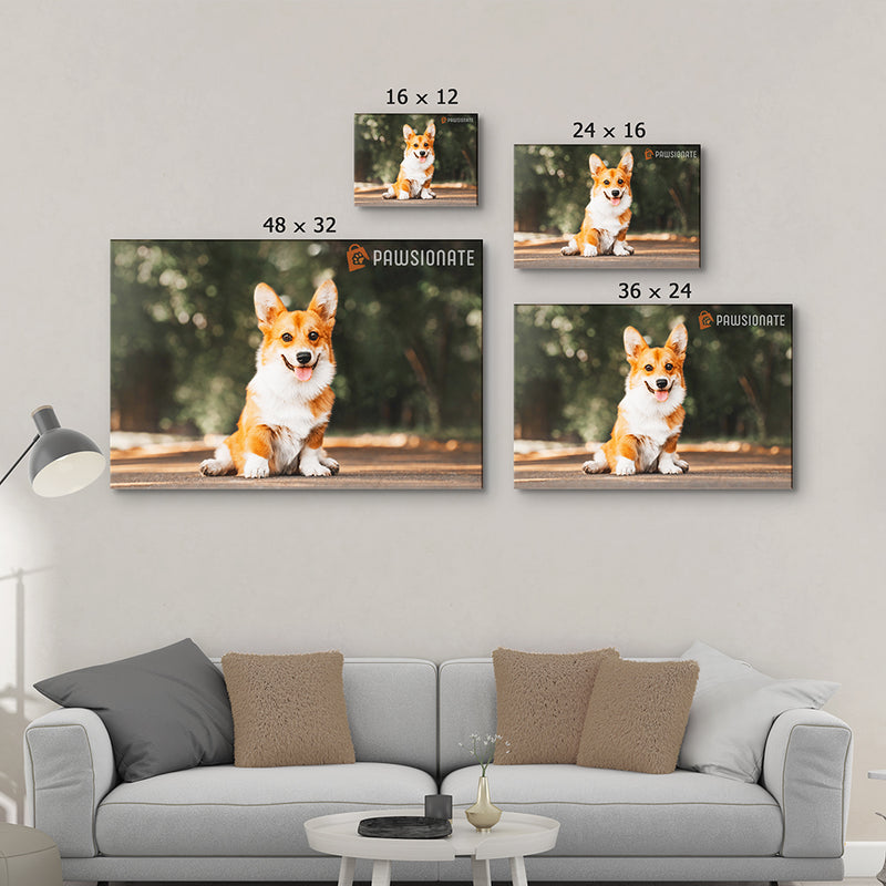 Life Is Better With Dog - Personalized Custom Canvas