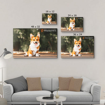 My Happiness - Personalized Custom Photo Canvas
