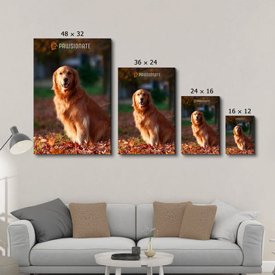 Dog Yoga Class - Personalized Custom Canvas