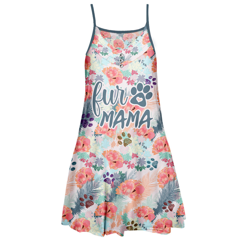 Fur Mama - Strap Dress