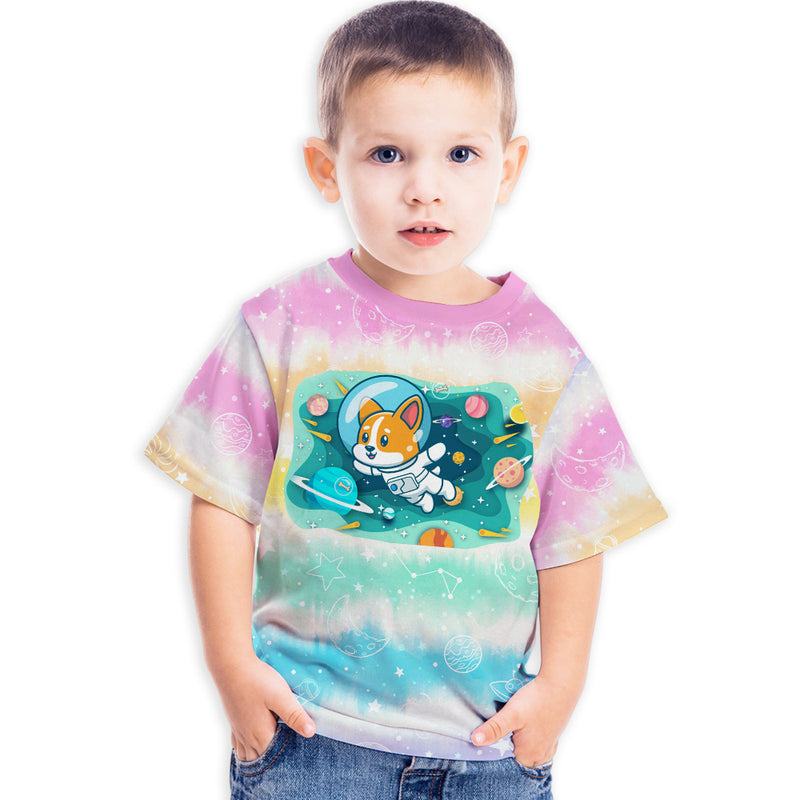 Space Corgi - Kids T-shirt